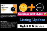 OKX and Bybit to launch Notcoin on May 16, 2024.