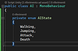 Unity : AI && NavMesh [FSM : (Finite State Machine with Enum)]