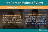 Alle responds to: “1st-person POV or 3rd? Which is easier?”