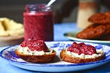 Lemony, Low-Carb Scones