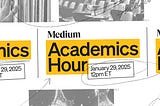 Join us for an Academics Hour