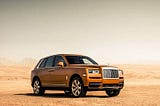 Z-Wallpaper | Rolls-Royce Cullinan Golden Car Mobile Phone Wallpapers