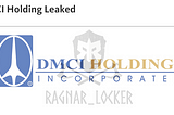 DMCI Holding Leak — RAGNAR_Locker