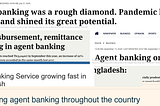 Re-assessing the Success of Agent Banking in Bangladesh: