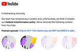 🚫 YouTube does NOT want you to know about Vitamin B17