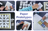 Lo-Fi paper prototypes