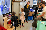 GEMS World Academy Chicago students work with Chicago Ideas Week on a waste management lab.