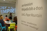 Art, Feminism and Wikipedia: Reflecting on an Edit-a-thon