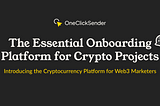 The Essential Onboarding Platform for Crypto Projects