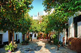 Orange Tree Walk, Santa Cruz, Spain