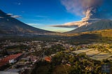 Guatemala land of impressive volcano landscapes 🌋⛰️