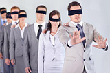 Never lead a blindfolded Agile team!