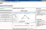 CCNA network simulator with designer offers several lab exercises in virtual environment. Own labs can be designed using drag n drop environment.