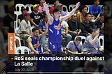 Rain or Shine Seals Championship Duel Against La Salle in Kadayawan Invitational