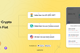 Buy Crypto with ease on a Non-Custodial Wallet.