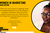 Women In Marketing 2022 Edition ft. Caroline Muthoni from GutandMind