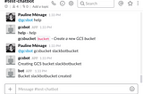 Creating GCS buckets with Slack bots in Go