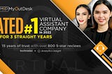 MyOutDesk Earns Best Virtual Assistant Services Company in 2022 for the Third Consecutive Year by…
