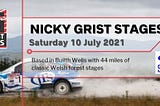 Nicky Grist Stages given the green light — but spectators will have to watch the live action online