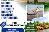 5 Nights 6 Days Cochin Munnar Thekkady Alleppey Kovalam Trivandrum Tour Packages — Sivasudar…