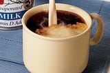 Lukewarm Evaporated Milk Coffee