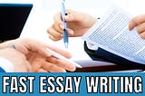 8 Ways to Write Longer Essays in Less Time