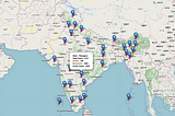 The best way for Visualizing the Impact of COVID19 on India map using python.