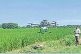 What factors are driving the rapid growth of the spraying drone market in Southeast Asia?