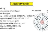 mercury hg