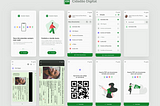 UI/UX Case: Versão de alta fidelidade do app Cidadão Digital.