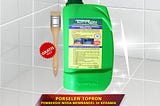 cleaning fluid for stubborn crust stains in the sink, the most powerful bathroom toilet