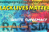 Black Lives Matter collage