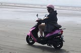 I Rode a Moped on a Beach in Washington State