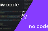 Comparison of development costs with and without low code / no code tools