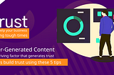 Tips for User Generated Content