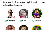 Insights from Global Education Leaders: Connecting in Clubhouse
