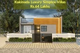 Iresh Homes Parameswara Kakinada Luxury Simplex Villas Rs.64 Lakhs