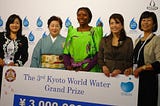 #womenmakingwaves — GWWI Partner Wins Kyoto Water Grand Prize