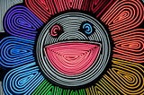 The Happiness of a Future Where Learning Is a Lifelong Adventure, article by Greg Twemlow, image by takashi-murakami