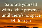 You Don’t Attract the Divine — You Become It