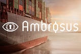 GoFast : Ambrosus — Stop aux scandales sanitaires.