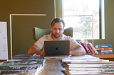 This is me, Sven Jungmann, working remotely in a wineyard spa hotel near Porto, Portugal.