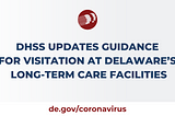 DHSS Updates Guidance for Visitation at Delaware’s Long-Term Care Facilities