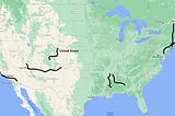 Democrat-Blue Highways Through Red America: A Road-Trip Game