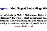 Papers Explained 266: Jina Embeddings v3