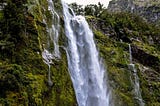 Stirling Falls at Milford Sound