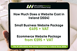 How Much Does a Website Cost In Ireland? 2024 Price Guide