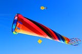 Trykhaty kite festival in Ukraine