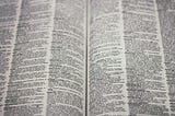 Dictionary page