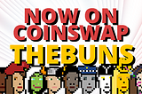 THEBUNS NFTs will be listed on Coinswap.com NFT Marketplace